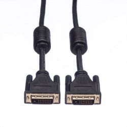 Secomp monitor DVI cable, DVI M - DVI M, (24+1) dual link 2.0m ( 1625 ) - Img 2