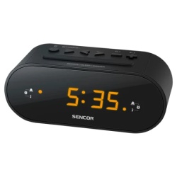 Sencor src 1100 b crna Radio sat sa alarmom