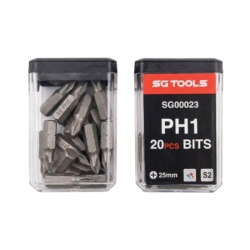 SG Tools SG00022 bitovi PH2, 20 komada u kutijici, S2 čelik ( SG00022 )