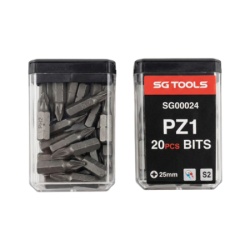 SG Tools SG00024 bitovi PZ1, 20 komada u kutijici, S2 čelik ( SG00024 )