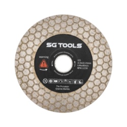 SG TOOLS SG50012 dijamantska ploča za sečenje i brušenje keramike 125 x 1.8mm ( SG50012 )