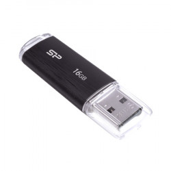 Silicon Power 16GB USB Flash Drive 2.0,Ultima U02,BLACK ( SP016GBUF2U02V1K ) - Img 3