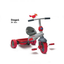 Smart Trike deciji tricikl smart & go crveni ( 7000100 ) - Img 4