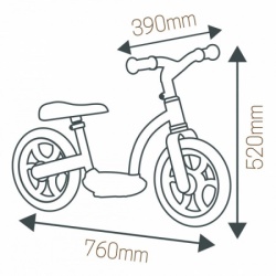 Smoby balance bike comfort ( SM770126 ) -2