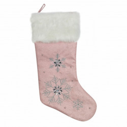 Sock elegance, novogodišnja čarapa, roze, 50cm ( 760521 ) - Img 1