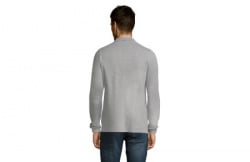 SOL'S Winter II muška polo majica sa dugim rukavima Grey melange L ( 311.353.74.L ) - Img 3
