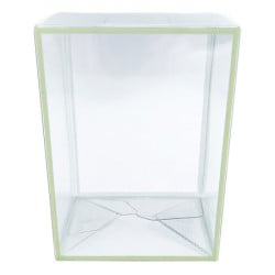 Spawn Clear Glow In Dark 4'' Pop Protector With Film On It With Soft Crease Line And Automatic Bot Lock ( 053535 )