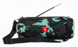 SPK-BT-17-CM Gembird Portable Bluetooth speaker +handsfree 2x5W, FM, USB, SD, AUX + antena camo - Img 1