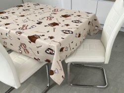 Stolnjak 150x150cm Dezen Choco-Latte ( VLK000139-chocolatte )