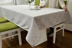 Stolnjak Delux 150x220cm Kruna - Siva boja ( VLK000348-deluxkrunasivaboja )