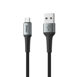 Superior Usb data kabal su-k104 fast 12w 2.4a usb a na micro 1m crni ( U2108 )
