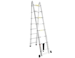 SuperStep Duple FULL Aluminijumske Teleskopske Merdevine 2,5+2,5m ( 1786 )