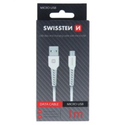 Swissten kabl USB/Micro USB 1,0m bela ( 80035 )-2