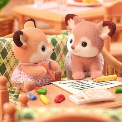 Sylvanian families deer twins ( EC5800 ) -4