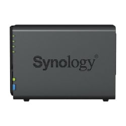 Synology DiskStation DS223, tower, 2-bays 3.5 SATA HDDSSD, CPU 4-core 1.7 GHz, 2 GB DDR4 non-ECC, RJ-45 1GbE LAN Port, 3 x USB 3.2 Gen 1 Po-3