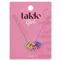 Takk lara girl lančić slova pastel ( 505146 )