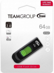 TeamGroup 64GB C141 USB 2.0 green TC14164GG01 - Img 3