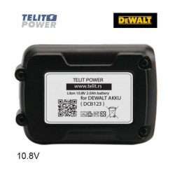 TelitPower 10.8V 2000mAh liIon - baterija za ručni alat Dewalt XR DCB121 ( P-1642 ) - Img 2