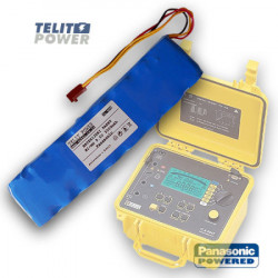 TelitPower baterija NiMH 9.6V 3200mAh za Megger Megohmeter CA 6547 ( P-1985 ) - Img 1