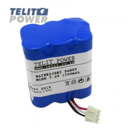 TelitPower baterija za EURO-500 HANDY kasu NiMH 7.2V 1700mAh Focus Power ( P-1257 ) - Img 2