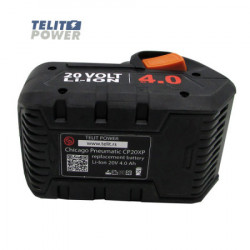 TelitPower baterija za ručni alat Li-Ion 20V 4000mAh Chicago pneumatic CP20XP40 ( P-1740 ) - Img 2