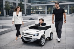 Thema Sport Auto na baterije land rover defender beli ( TS-182-2BR BE )