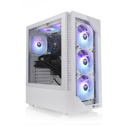 Thermaltake view 200 TG ARGB x3/white/window/SPCC/tempered glass kućište - Img 1