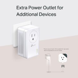 TP-Link ItemDescription/2 AV1000 Gigabit Pass-through Powerline Starter Kit Powerline  ( TL-PA7017P KIT PLA ) -2