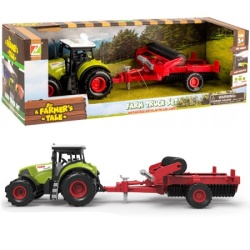 Traktor harvester sa prikolicom ( 1041155 )-3
