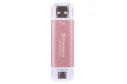 Transcend 2TB, portable SSD, ESD310P, Type C/ A,pink ( TS2TESD310P ) - Img 2
