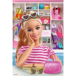 Tref line 16458 puzzle 100 barbie ( t64589 ) -2