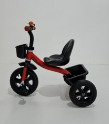 Tricikl Euro za decu sa mekim gumama - Crveni - Img 2