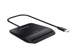 Trust primo USB-C DNI smart card reader/crna Citac kartica  ( 26253 ) -4
