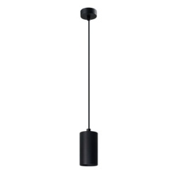 Tubo Viseća Lampa Crna 1x25W GU10 10cm ( 15078 )