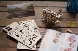 Ugears 3D puzzle super mix 3 (Buggy i Dvokrilac) ( 8294)-5