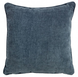Ukrasni jastuk hornfiol šenil 45x45 plava ( 6842438 )