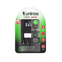Uniross france punjači usb do 4 kom accu aa/aaa/ lcd display brzi ( UCU002/Z )