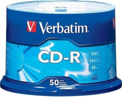 Verbatim 43351 CD-R 700MB 52X ( 74/Z )-1