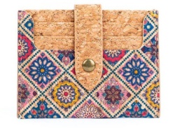 Viter etui za kartice cork floral mosaic ( BAGD-295_2 )