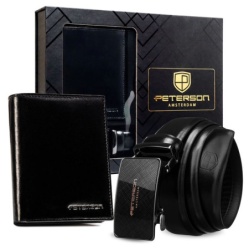 Viter set peterson kaiš + novčanik ( PTN125_4 )