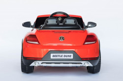 VW Buba Licencirani Auto sa kožnim sedištem i ojačanim PVC točkovima - Crveni ( VW Buba-3 ) - Img 5