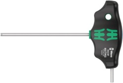 Wera 454 HF Hex-Plus odvijač sa T-ručkom, sa funkcijom držanja, 3 x 100 mm, 05023334001 ( WERA 023334 )