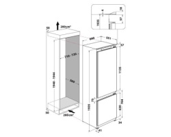 Whirlpool WH SP70 T121 ugradni frižider -4