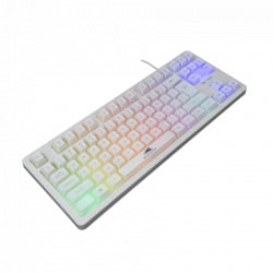 White Shark Baracuda BGK 01114 Krill White Keyboard US - Img 5