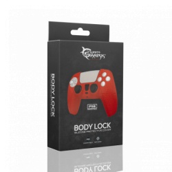 White Shark Ps5 541 Body Lock Red  Silicon Case-1