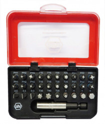 Wiha bitbox set bitova, 25 mm, 1/4", 31 deo ( W 44633 )