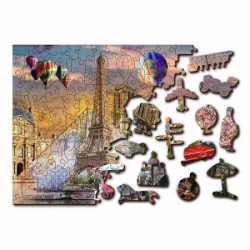 Wooden City drvene puzzle - Pariz L ( 502284 )