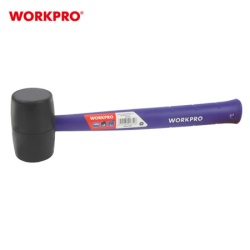 Workpro wp241041 Čekić gumeni (CRNI) sa plastičnom drškom, 450g ( WP241041 )