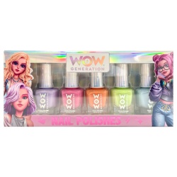 WOW Generation set 5 lakova za nokte sa šljokicama ( 1041062 )