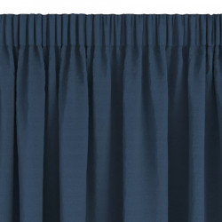 Zavesa austra 1x140x300 baršun plava ( 5081538 )